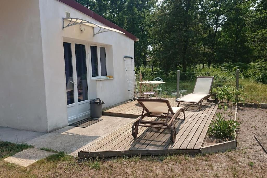 Studio Independant Villa Audenge Exterior photo